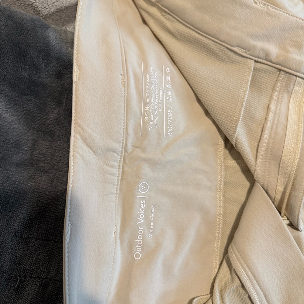 Outdoor Voices rektrek vanilla Light Beige Cargo Joggers - Picture 5 of 8